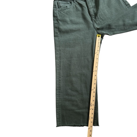 DL1961 by Anthropologie Hepburn Ultra High-Rise Cropped Wide-Leg Jeans - Picture 12 of 16